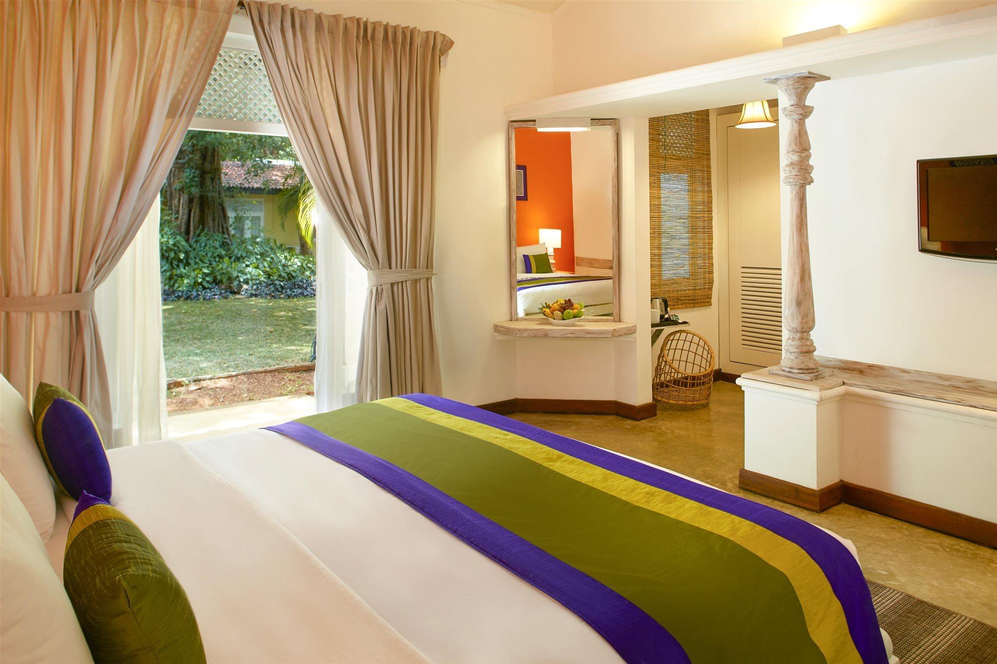 โรงแรมสิกิริยา ภายนอก รูปภาพ A room at the hotel